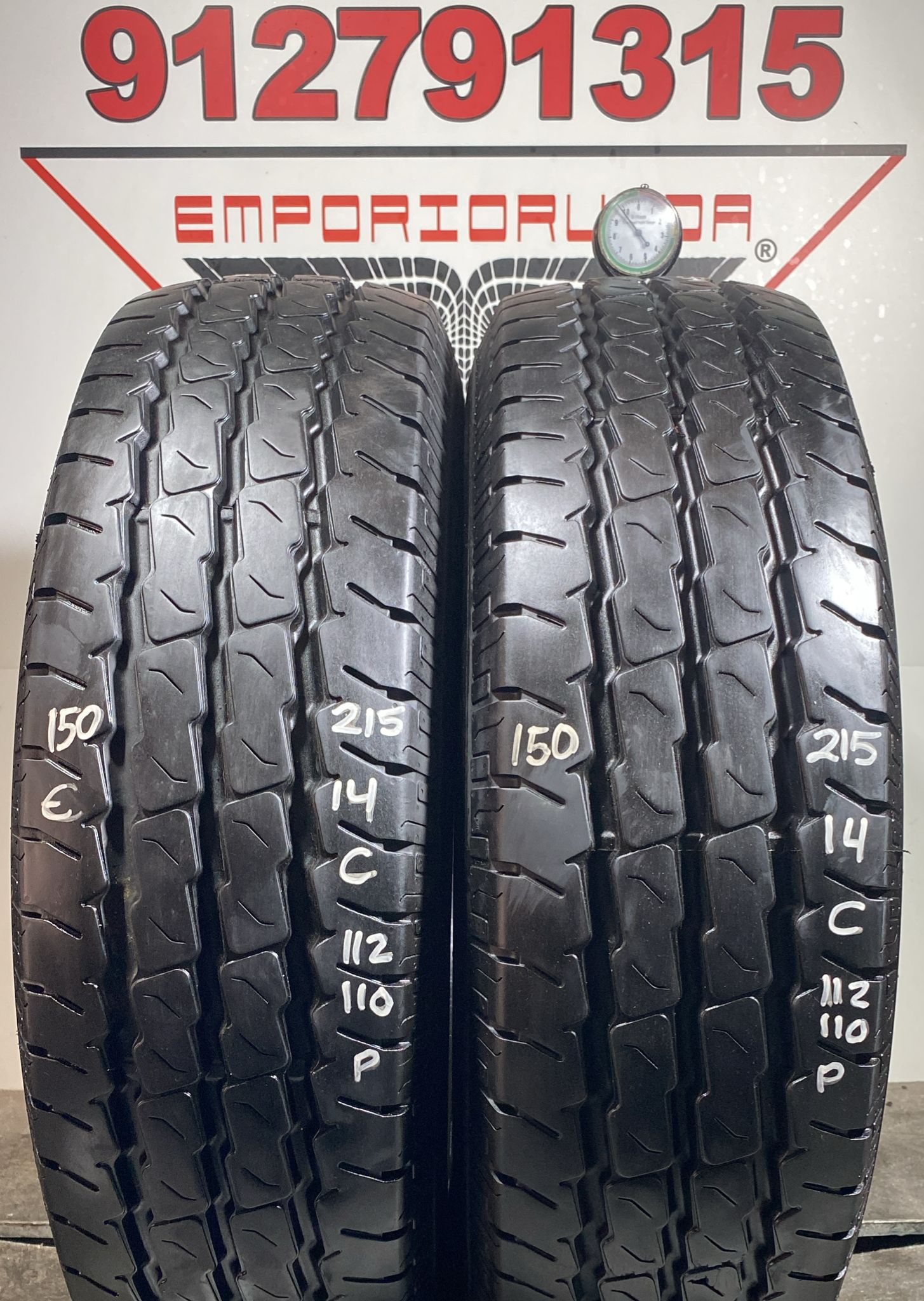 CONTINENTAL VANCOCONTACT USADO  215/80 R14C 112/110 P